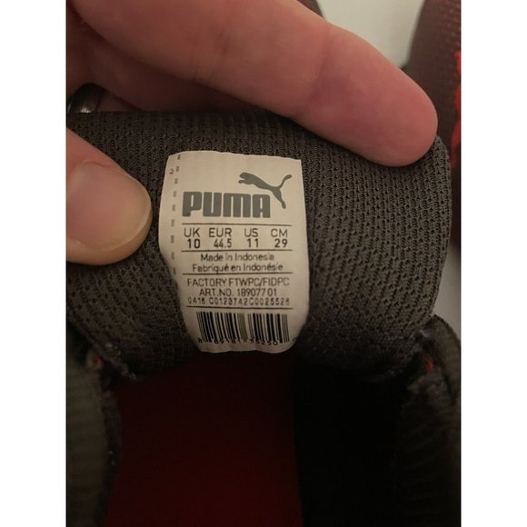 PUMA Tazon Mesh Men’s Cross-Trainer Shoe Size 11 Red Black 18907701 - Picture 9 of 9